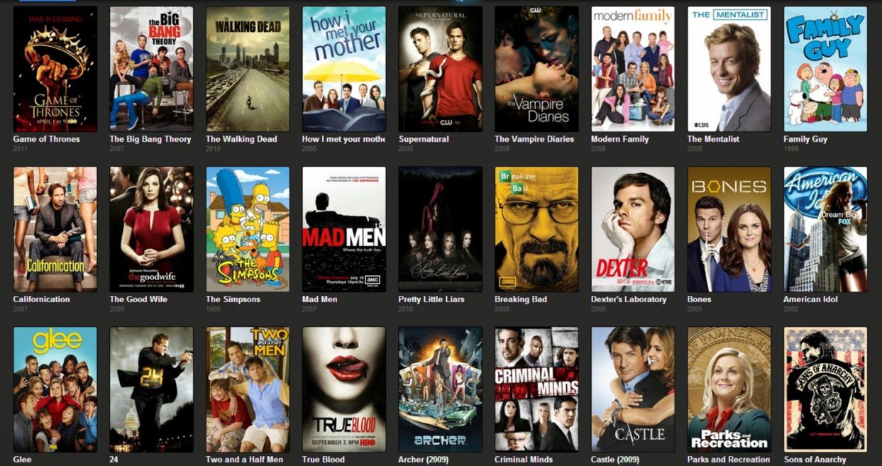 IMDB TOP 250 TV Shows